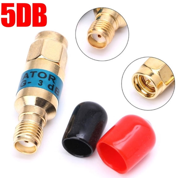 For SMA Male to Female Copper Attenuator 2W RF Coaxial at 6GHz Attenuation Range from 1DB to 30DB for Effective Management