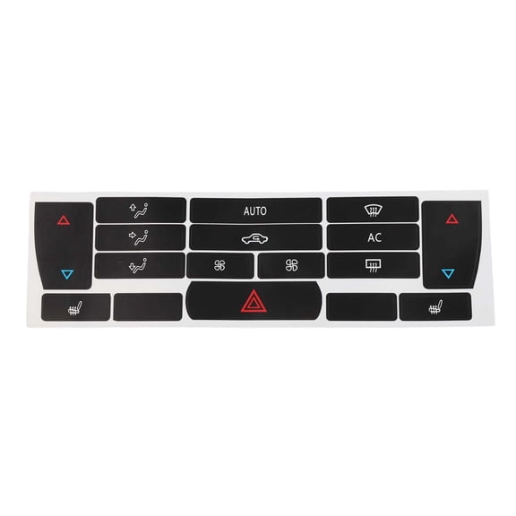 For Saab 9-3 2003-07 Air Condition A/C Climate Control Button Repair Decals Decoration Decals Auto Interior Accessories