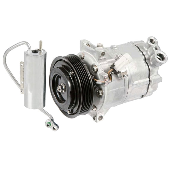 For Saab 9-3 2006 2007 2008 2009 OEM AC Compressor w/ A/C Drier - BuyAutoParts