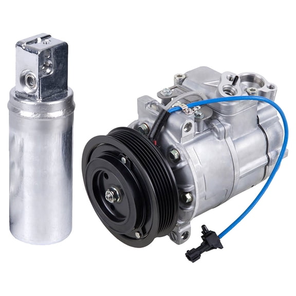 For Saab 9-5 2003 2004 2005 2006 2007 2008 2009 AC Compressor w/ A/C Drier - BuyAutoParts