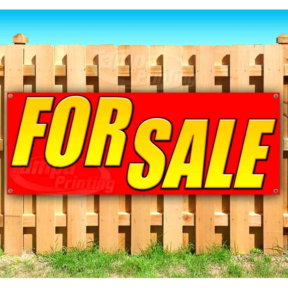 For Sale 13 oz Vinyl Banner With Metal Grommets