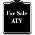 thumbnail image 1 of For Sale ATV BLACK Aluminum Composite Sign 15''x18'', 1 of 9