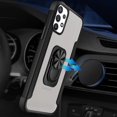 thumbnail image 1 of For Samsung A53 5G Aluminium Alloy Magnetic Ring Stand Hybrid Case Cover - Black, 1 of 4