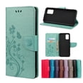 thumbnail image 1 of For Samsung Galaxy A02s (EU Version) Butterfly Flower Pattern Horizontal Flip Leather Case with &, 1 of 9