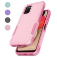 thumbnail image 1 of For Samsung Galaxy A03S Case, Phone Case for Galaxy A03S 6.5 inch, Takfox Sturdy Rugged 2 in 1 Hybrid Heavy Duty Armor Hard Plastic & Rubber Shockproof Full Body Bumper Cover ( Rose Gold ), 1 of 9