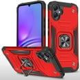 thumbnail image 1 of For Samsung Galaxy A06 SM-A065 Robust Kickstand Phone Case Cover - Red, 1 of 4