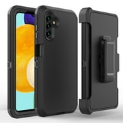 For Samsung Galaxy A13 5G Phone Case Dual Layer Case Drop Resistant Shockproof w/ Holster Clip Built In Screen Protector