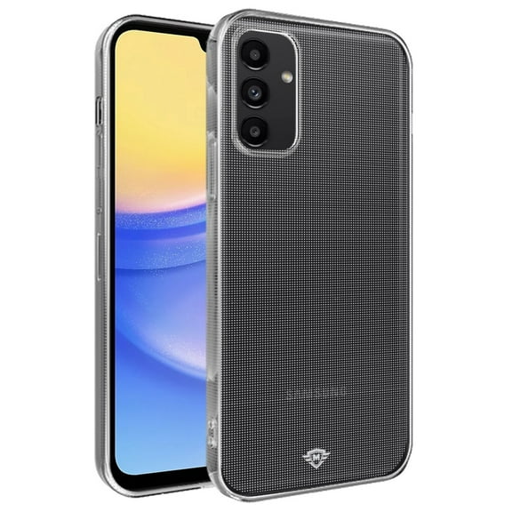 For Samsung Galaxy A15 5G Premium Clear Hybrid Transparent Thick TPU Rubber Silicone Simple Minimalistic Shockproof Slim Back Cover ,Xpm Phone Case [ Clear ]