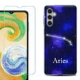 thumbnail image 1 of For Samsung Galaxy A16 5G Phone Case Cover, Shockproof Case with Tempered Glass Screen Protector, by OneToughShield - Aries, 1 of 3