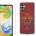 thumbnail image 1 of For Samsung Galaxy A16 5G Phone Case Cover, Shockproof Case with Tempered Glass Screen Protector, by OneToughShield - Night Tiger, 1 of 3