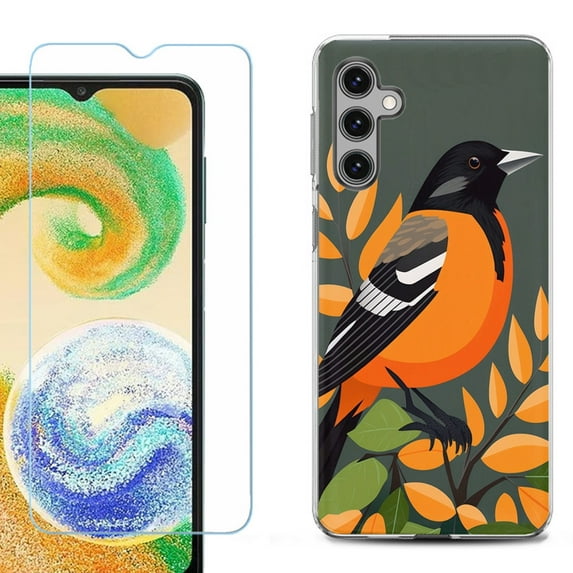 For Samsung Galaxy A16 5G Phone Case Cover, Shockproof Case with Tempered Glass Screen Protector, by OneToughShield - Oriole