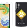 thumbnail image 1 of For Samsung Galaxy A16 5G Phone Case Cover, Shockproof Case with Tempered Glass Screen Protector, by OneToughShield - Pet Crossing, 1 of 3