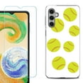 thumbnail image 1 of For Samsung Galaxy A16 5G Phone Case Cover, Shockproof Case with Tempered Glass Screen Protector, by OneToughShield - Softball Seven, 1 of 3