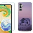 thumbnail image 1 of For Samsung Galaxy A16 5G Phone Case Cover, Shockproof Case with Tempered Glass Screen Protector, by OneToughShield - Twilight Elephant, 1 of 3