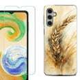 thumbnail image 1 of For Samsung Galaxy A16 5G Phone Case Cover, Shockproof Case with Tempered Glass Screen Protector, by OneToughShield - Wheat Painting, 1 of 3