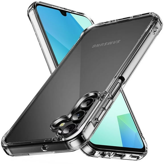 For Samsung Galaxy A16 5G Shockproof Slim Crystal Clear Transparent Cover with Enhanced Drop Protection Cover, XPM Phone Case [Transparent]
