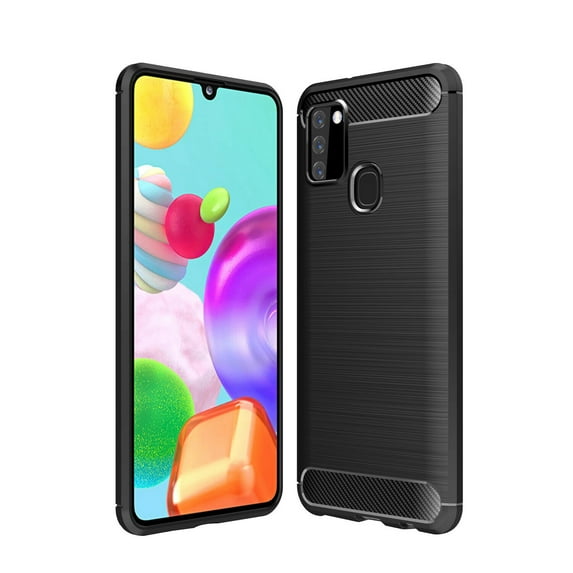 For Samsung Galaxy A21s Case, Heavy-Duty Shockproof Protective Cover Armor, Shock Adsorption, Drop Protection, Lifetime Protection