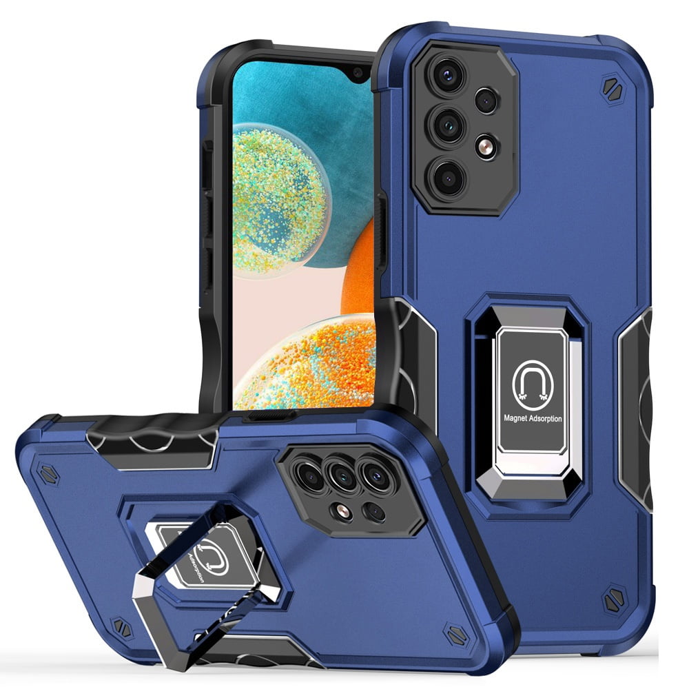 For Samsung Galaxy A23 5G Hybrid Cases with Magnetic Ring Holder Stand ...