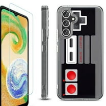 For Samsung Galaxy A26 5G Phone Case Cover, Shockproof Bumper Hybrid Case with Tempered Glass Screen Protector, by OneToughShield - Game Controller