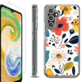 thumbnail image 1 of For Samsung Galaxy A26 5G Phone Case Cover, Shockproof Bumper Hybrid Case with Tempered Glass Screen Protector, by OneToughShield - Summer Season, 1 of 3