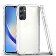 thumbnail image 1 of For Samsung Galaxy A35 5G Colored Shockproof Transparent Hard PC + Rubber TPU Hybrid Bumper Shell Thin Slim Protective Cover ,Xpm Phone Case [ Clear ], 1 of 9