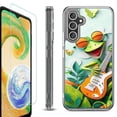 thumbnail image 1 of For Samsung Galaxy A35 5G Phone Case Cover, Shockproof Bumper Hybrid Case with Tempered Glass Screen Protector, by OneToughShield – Grasshopper, 1 of 3