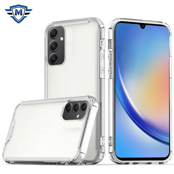 For Samsung Galaxy A35 5G Premium Hybrid Clear Shockproof Transparent Hard PC + Rubber TPU Bumper Frame Shell Slim Cover ,Xpm Phone Case [ Clear ]