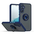 thumbnail image 1 of For Samsung Galaxy A35 5G / SM-A356 Impact Metal Ring Holder Stand Magnetic Car Mount Protective Hybrid Case Cover Blue, 1 of 3