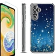 thumbnail image 1 of For Samsung Galaxy A36 5G Phone Case Cover, Shockproof Bumper Hybrid Case with Tempered Glass Screen Protector, by OneToughShield - Fanciful Night, 1 of 3