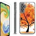 thumbnail image 1 of For Samsung Galaxy A36 5G Phone Case Cover, Shockproof Bumper Hybrid Case with Tempered Glass Screen Protector, by OneToughShield - Golden Tree, 1 of 3