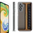thumbnail image 1 of For Samsung Galaxy A36 5G Phone Case Cover, Shockproof Bumper Hybrid Case with Tempered Glass Screen Protector, by OneToughShield - Guitar Amp, 1 of 3