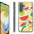 thumbnail image 1 of For Samsung Galaxy A36 5G Phone Case Cover, Shockproof Bumper Hybrid Case with Tempered Glass Screen Protector, by OneToughShield - Watermelon Mix, 1 of 3