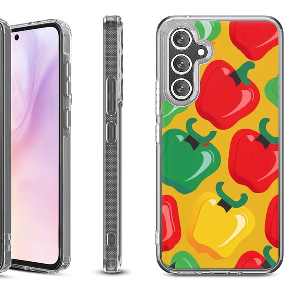 For Samsung Galaxy A36 5G Protective Shockproof Phone Case, by OneToughShield - Bell Pepper