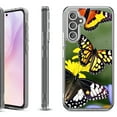 thumbnail image 1 of For Samsung Galaxy A36 5G Protective Shockproof Phone Case, by OneToughShield - Butterfly Flower, 1 of 4