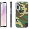 thumbnail image 1 of For Samsung Galaxy A36 5G Protective Shockproof Phone Case, by OneToughShield - Camo Green, 1 of 4