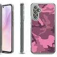 thumbnail image 1 of For Samsung Galaxy A36 5G Protective Shockproof Phone Case, by OneToughShield - Camo Pink, 1 of 4
