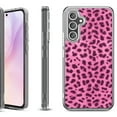 thumbnail image 1 of For Samsung Galaxy A36 5G Protective Shockproof Phone Case, by OneToughShield - Cheetah Pink, 1 of 4