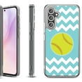 thumbnail image 1 of For Samsung Galaxy A36 5G Protective Shockproof Phone Case, by OneToughShield - Chevron/Softball, 1 of 4