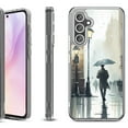 thumbnail image 1 of For Samsung Galaxy A36 5G Protective Shockproof Phone Case, by OneToughShield - City in the rain, 1 of 4