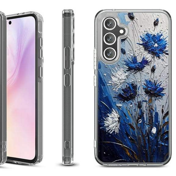 For Samsung Galaxy A36 5G Protective Shockproof Phone Case, by OneToughShield - Cornflower