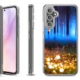 thumbnail image 1 of For Samsung Galaxy A36 5G Protective Shockproof Phone Case, by OneToughShield - Fireflies, 1 of 4