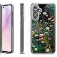 thumbnail image 1 of For Samsung Galaxy A36 5G Protective Shockproof Phone Case, by OneToughShield - Flowery Garden, 1 of 4