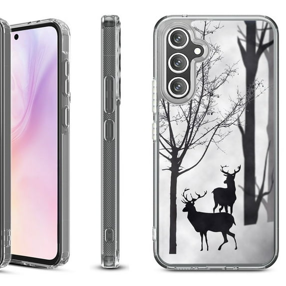 For Samsung Galaxy A36 5G Protective Shockproof Phone Case, by OneToughShield - Forest Deer