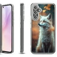 thumbnail image 1 of For Samsung Galaxy A36 5G Protective Shockproof Phone Case, by OneToughShield - Fox Autumn, 1 of 4