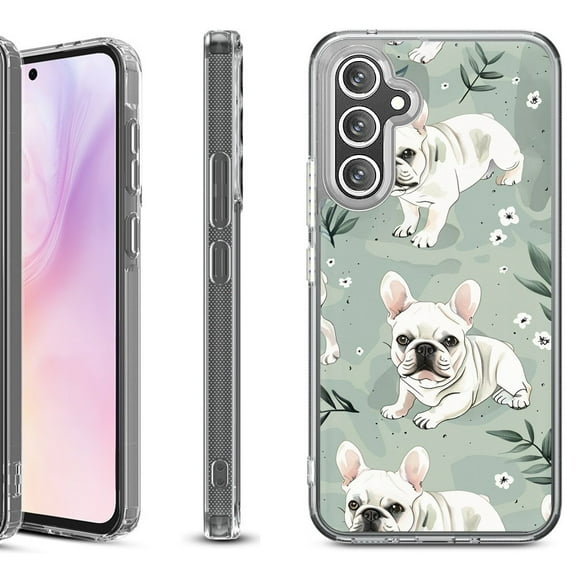 For Samsung Galaxy A36 5G Protective Shockproof Phone Case, by OneToughShield - French Bulldog