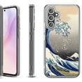 thumbnail image 1 of For Samsung Galaxy A36 5G Protective Shockproof Phone Case, by OneToughShield - Great Wave, 1 of 4