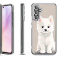 thumbnail image 1 of For Samsung Galaxy A36 5G Protective Shockproof Phone Case, by OneToughShield - Husky Joy, 1 of 4