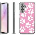 thumbnail image 1 of For Samsung Galaxy A36 5G Protective Shockproof Phone Case, by OneToughShield - Pet Paw/ Pink, 1 of 4