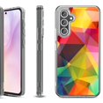 thumbnail image 1 of For Samsung Galaxy A36 5G Protective Shockproof Phone Case, by OneToughShield - Polygon, 1 of 4