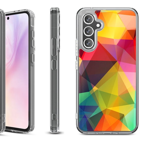 For Samsung Galaxy A36 5G Protective Shockproof Phone Case, by OneToughShield - Polygon